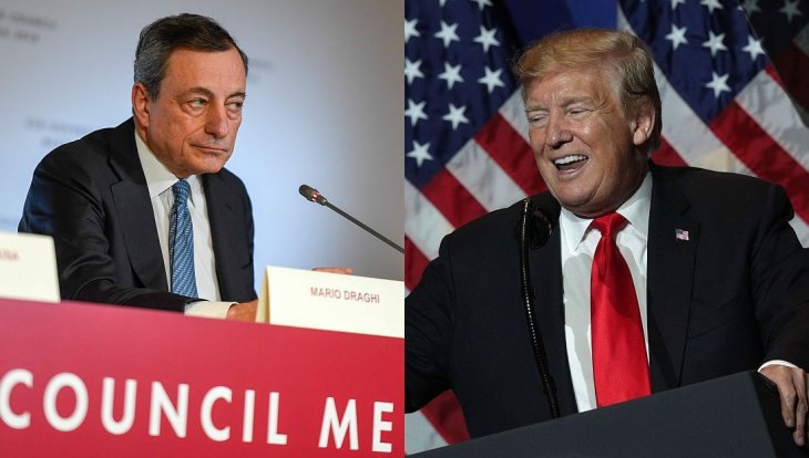 Super Mario c’è: «In assenza di miglioramento, necessario ulteriore stimolo». Trump attacca: «Avvantaggia l’eurozona a discapito degli Usa»