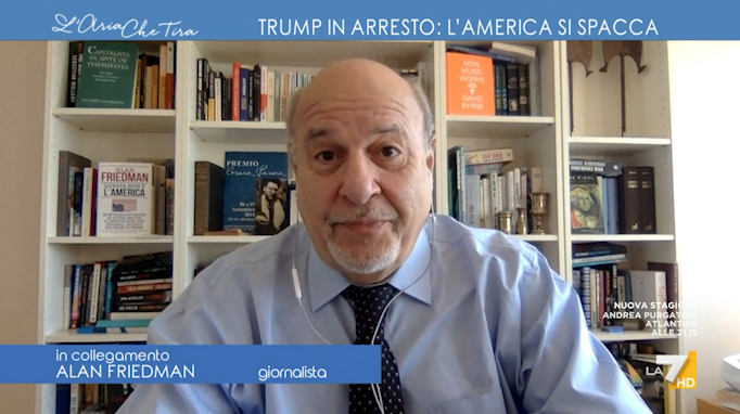 Trump in arresto, Alan Friedman: “È la prova che la democrazia in America funziona e che nessuno è sopra la legge”