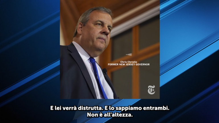 FUORI ONDA: Christie attacca Haley. Di questo ed altro si parlerà lunedì sera a Washington Files.