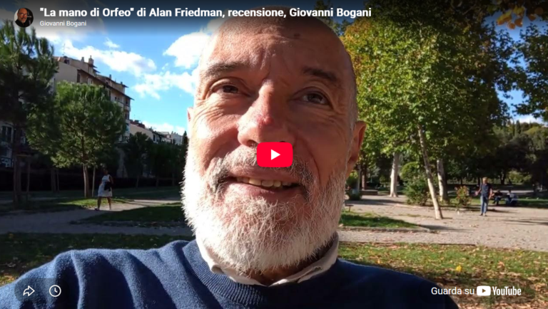“La mano di Orfeo” di Alan Friedman, recensione, Giovanni Bogani